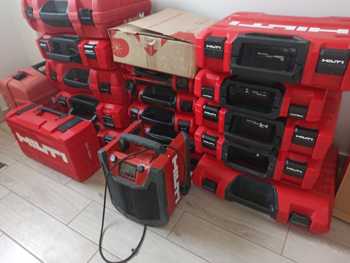 будівельний радіоприймач hilti з підтримкою частоти DAB