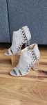 Szare jasne damskie buty eco-zamsz Missguided, roz 37