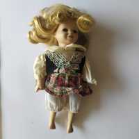 Lalka laleczka z porcelany sukienka 20cm kręcone włosy dziewczynka