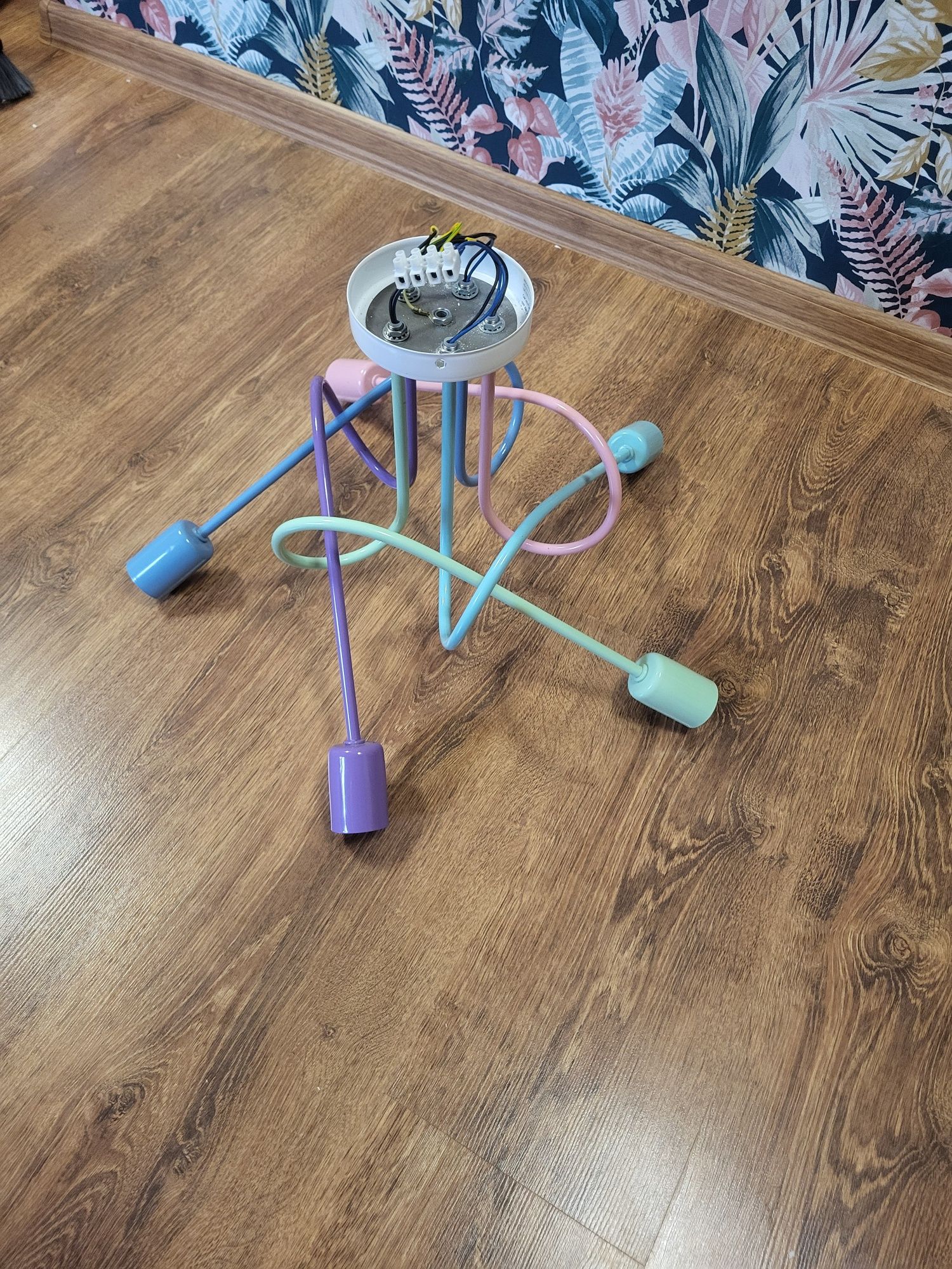 Lampa dziecięca pastelowa Żyrandol dla dziecka