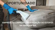 Oportunidade - Trespasse de Empresa de Limpeza de Estofos com casa.