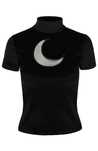 Bluzka RESTYLE goth moon witch killstar