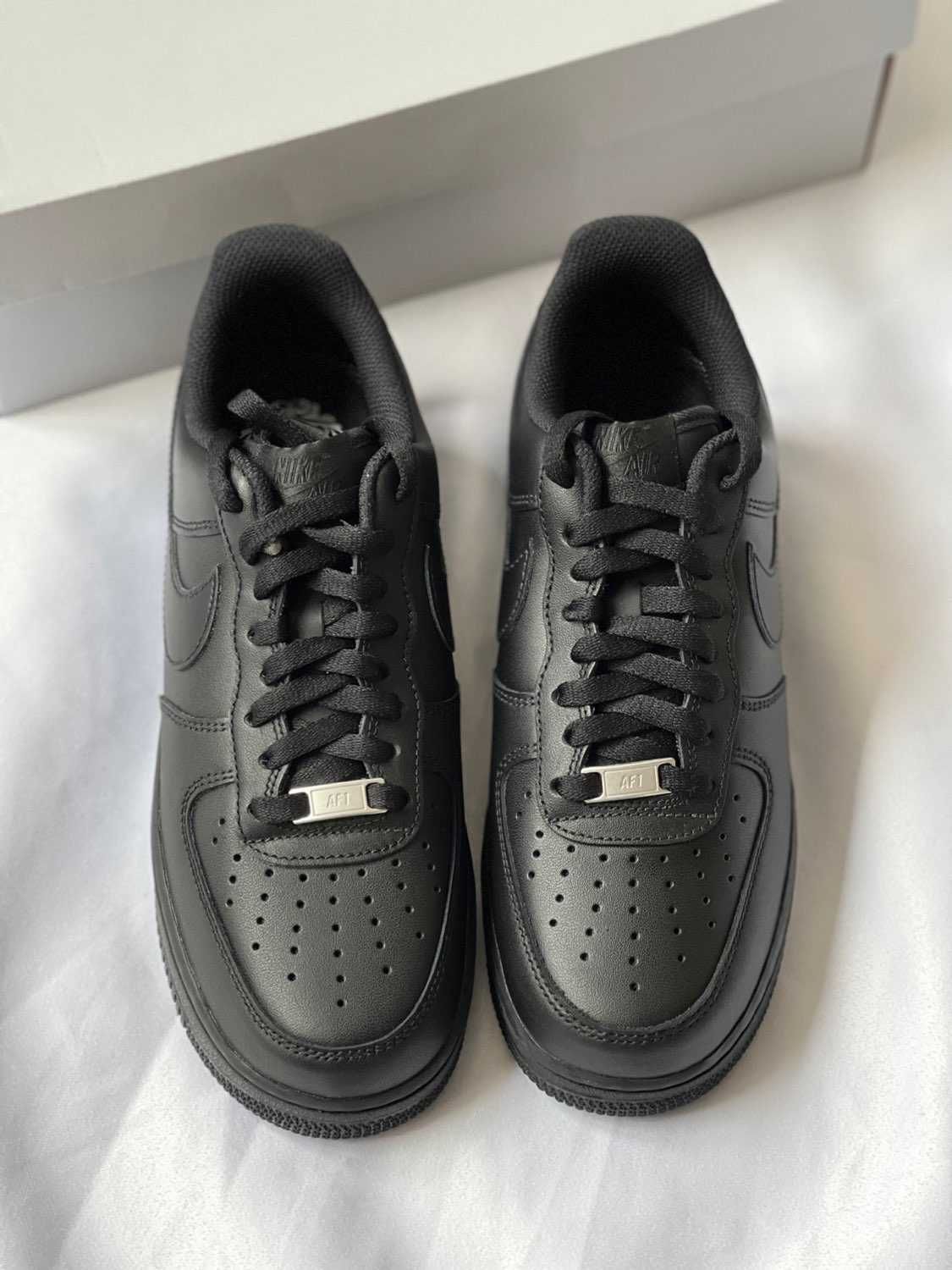 buty Espadryle NikeAirForce1 Black Espadryle R.44