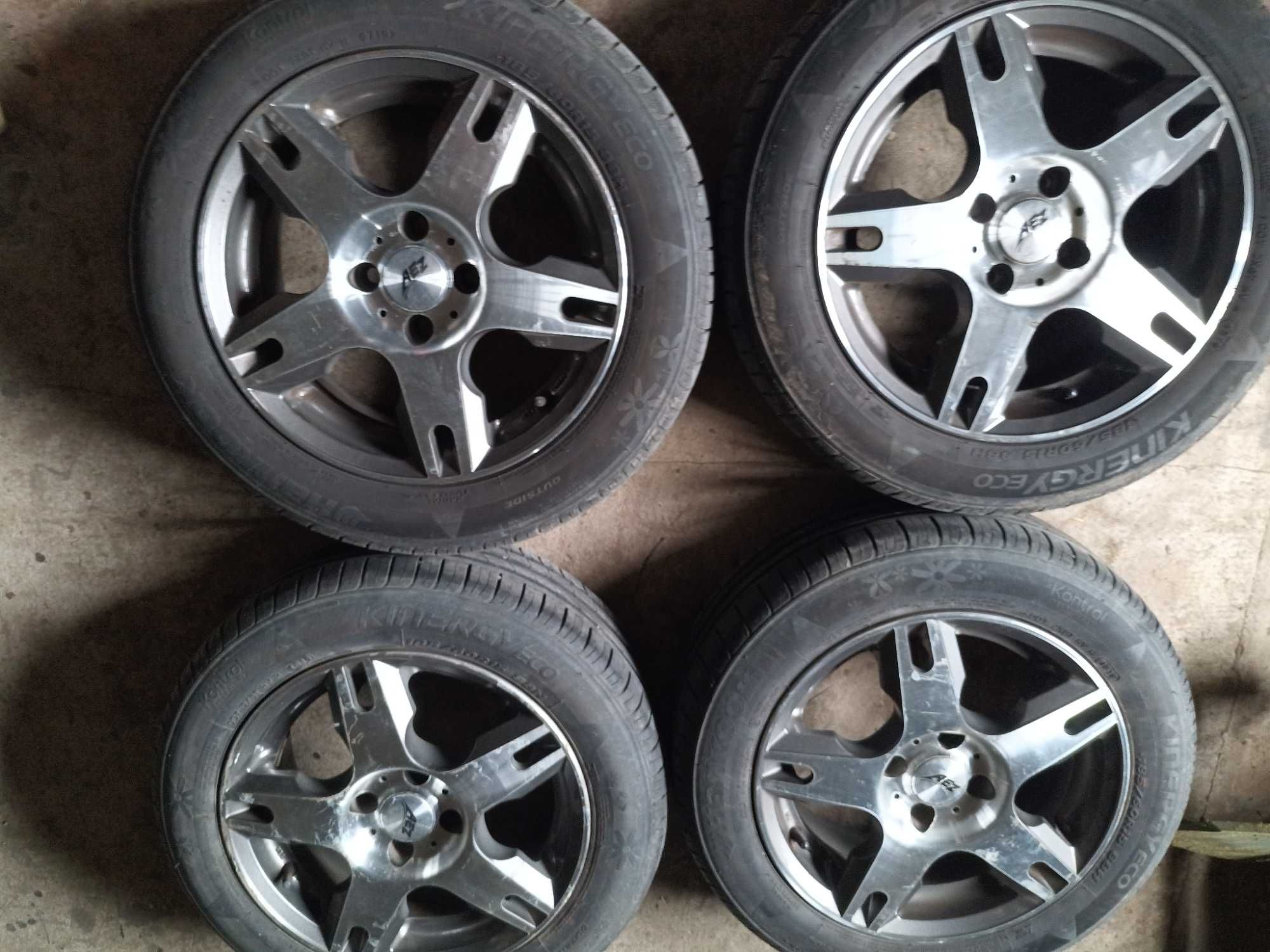 alufelgi z oponami 4x100 15 opel i inne