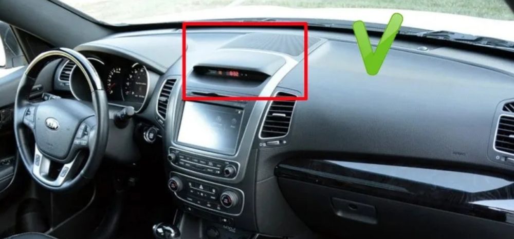 Mata na deskę rozdzielczą do KIA Sorento 2