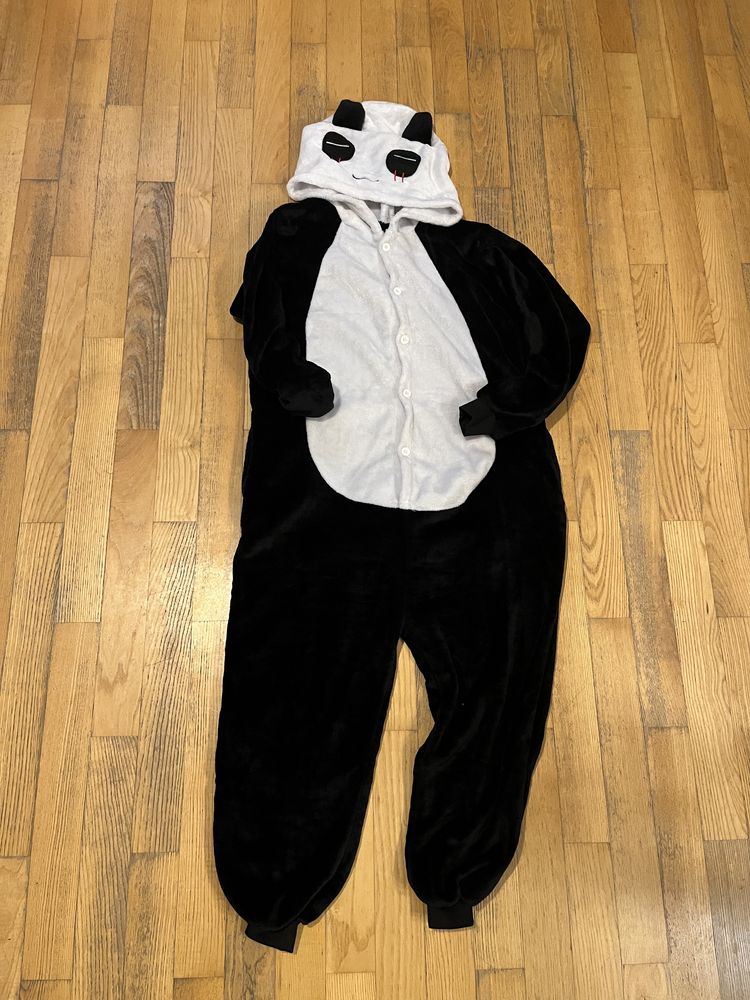 Piżama dres kombinezon panda 120 cm