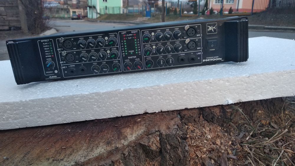 Акустическая акустична система 1Кв + усилитель микшер Park Audio PM700