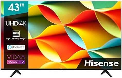 Телевізор 43-дюймовий Hisense 43AE7000F (4K Smart TV Bluetooth Wi-Fi)