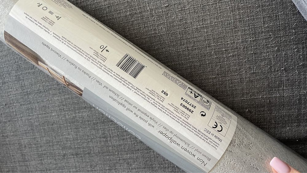 Tapeta winylowa surowy beton