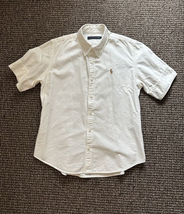 Біла сорочка від Polo Ralph lauren(короткий рукав)