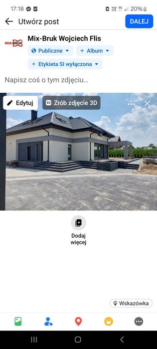 Układanie kostki brukowej