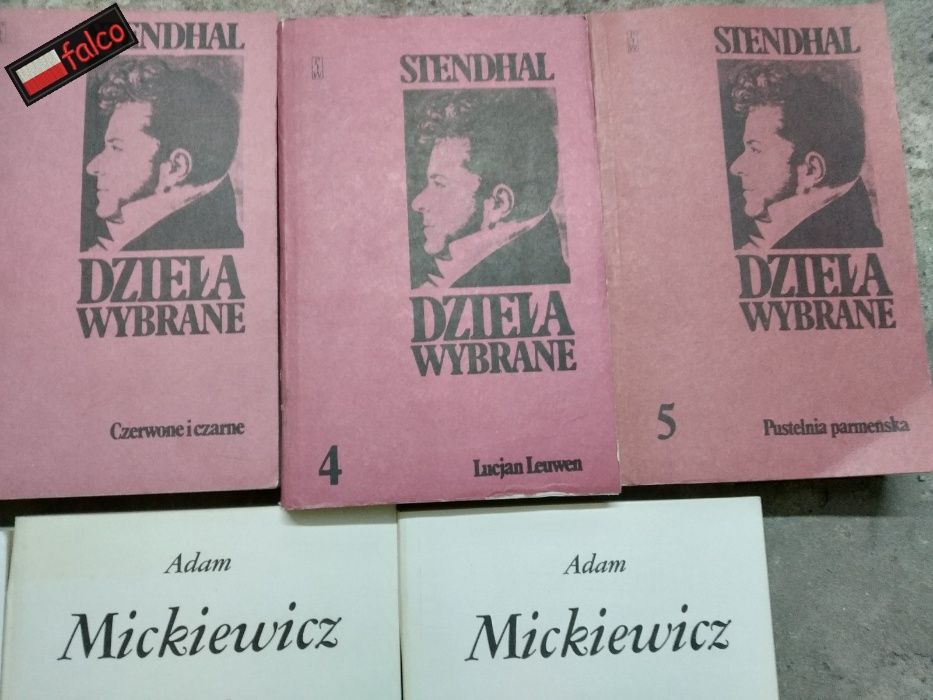 4x Mickiewicz Pan Tadeusz Wiersze Księgi narodu poezja powieści dramat