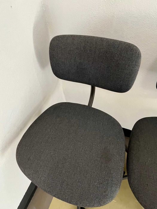 Krzesło do biurka - Ikea BLECKBERGET (szare).