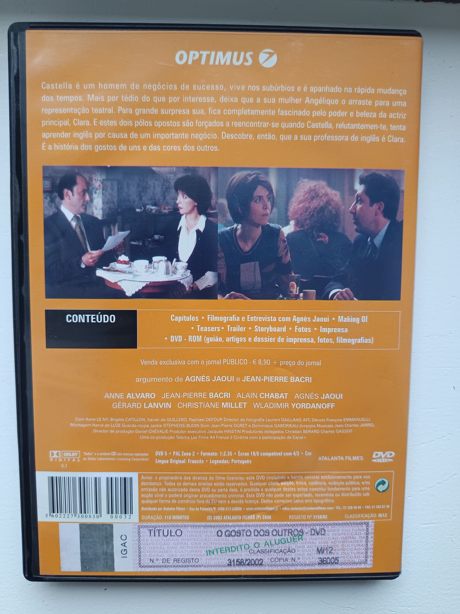 DVD o gosto dos outros