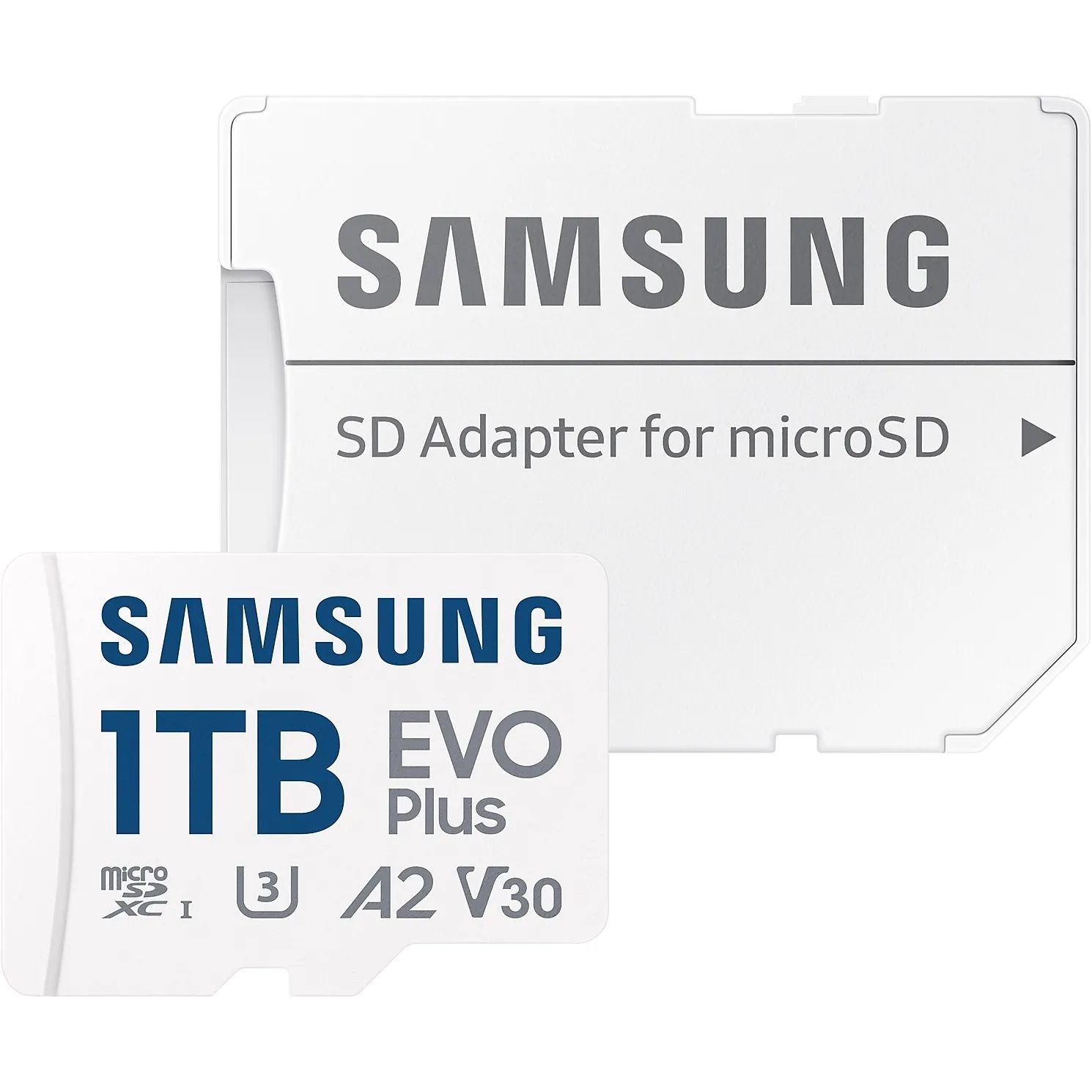 Карта пам'яті Samsung Evo Plus microSDXC 1TB + SD адаптер оригінал