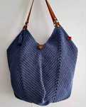 Handmade torba tulipan