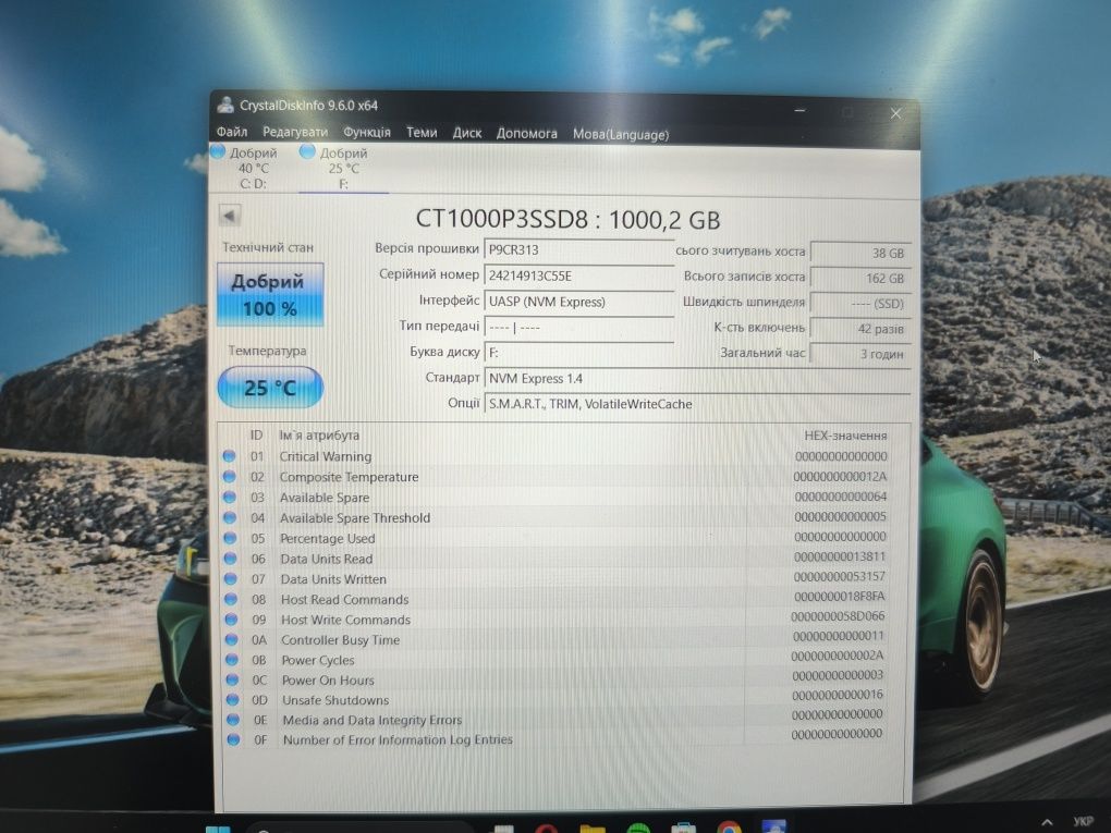 Kanguru UltraLock 1 ТБ USB-C M.2 NVMe — портативный внешний твердотель