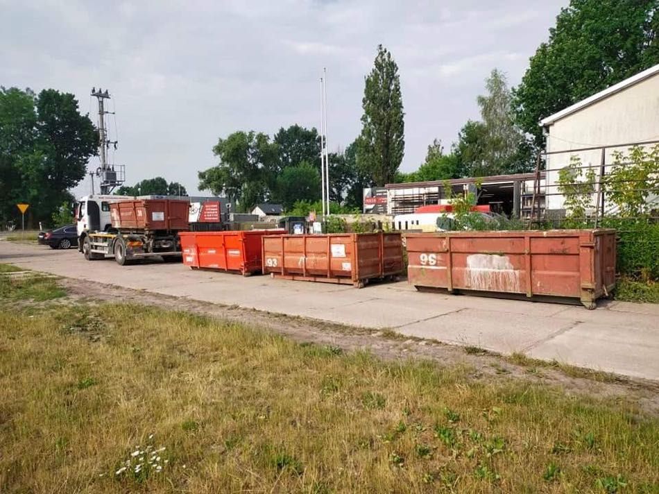 Wynajem kontenerów na gruz i śmieci Big Bagi na gruz Warszawa