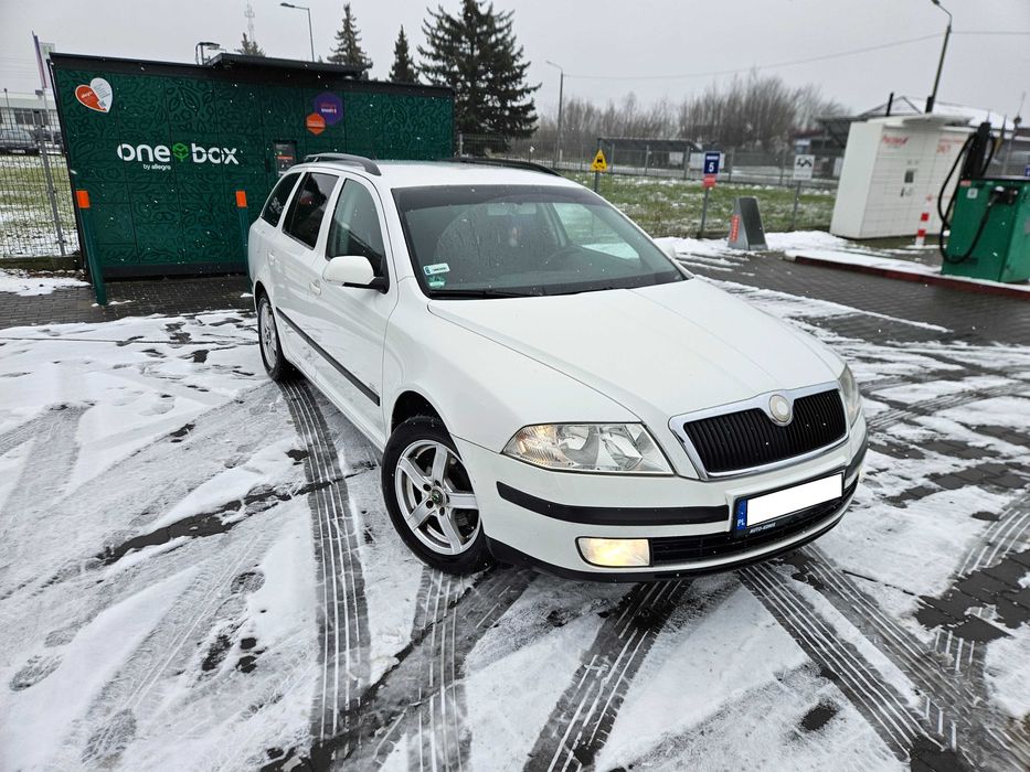 - Skoda Octavia Kombi - 2008r. - 1.6 MPI B+G Sekw - Klima - Alu -