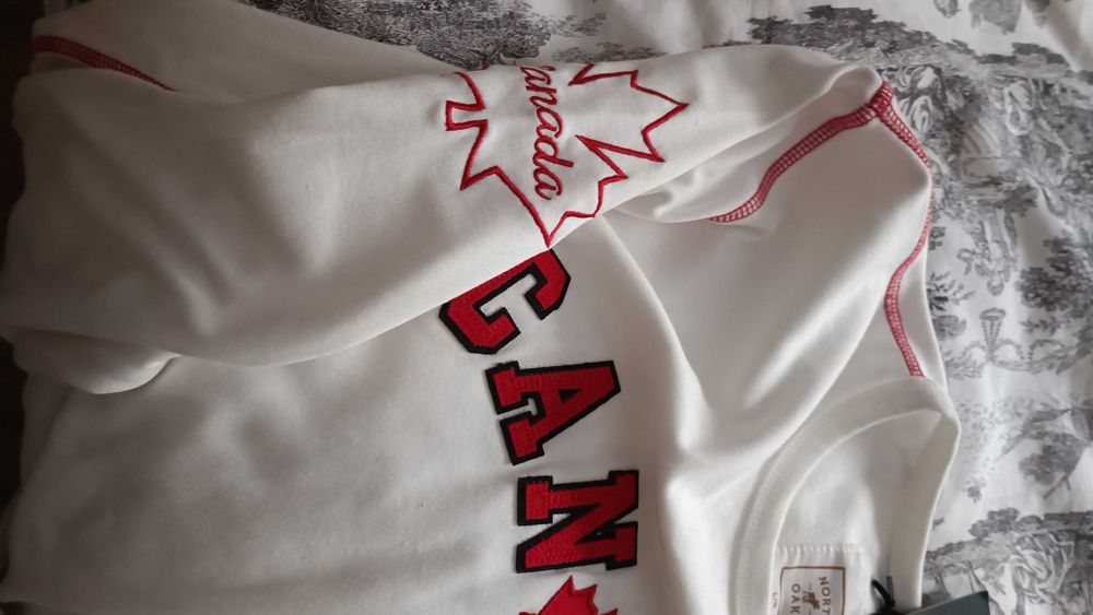 Лонгслів футболка з рукавами Канада 48 р. ( L). Привезена з Канади.