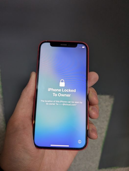 Iphone 12 mini icloud locked