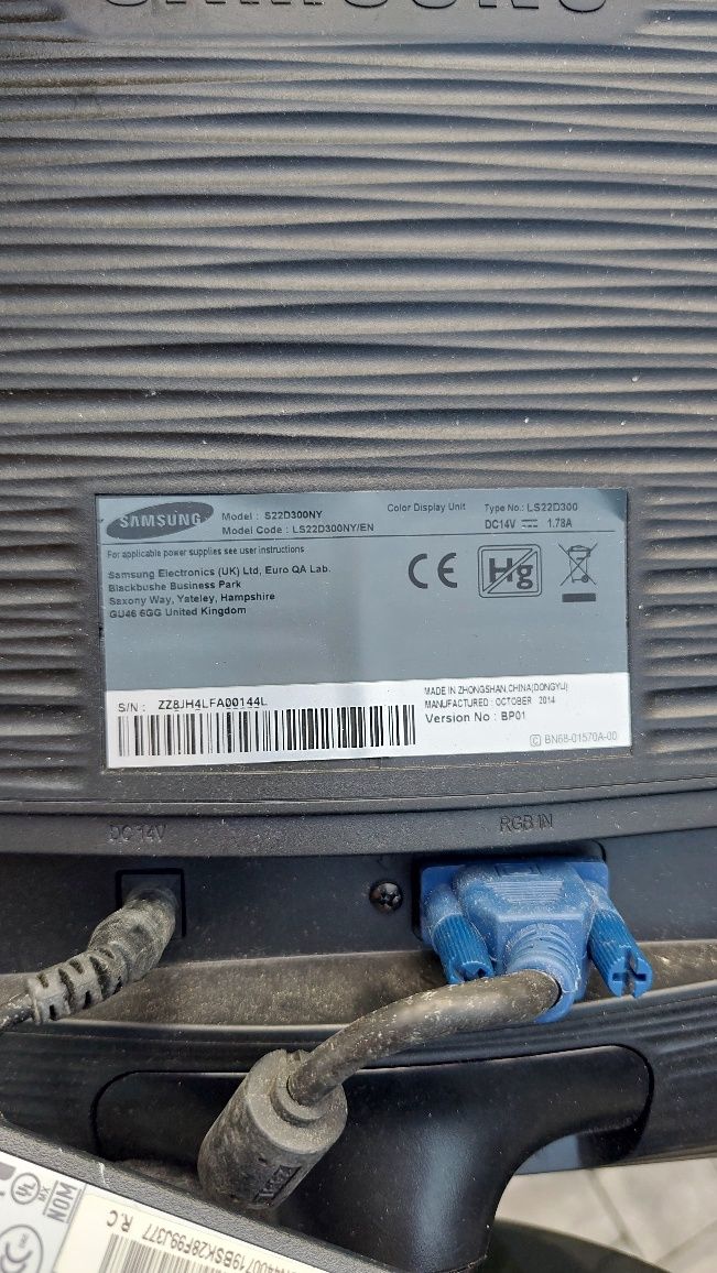 Monitor Led SAMSUNG S22D300NY