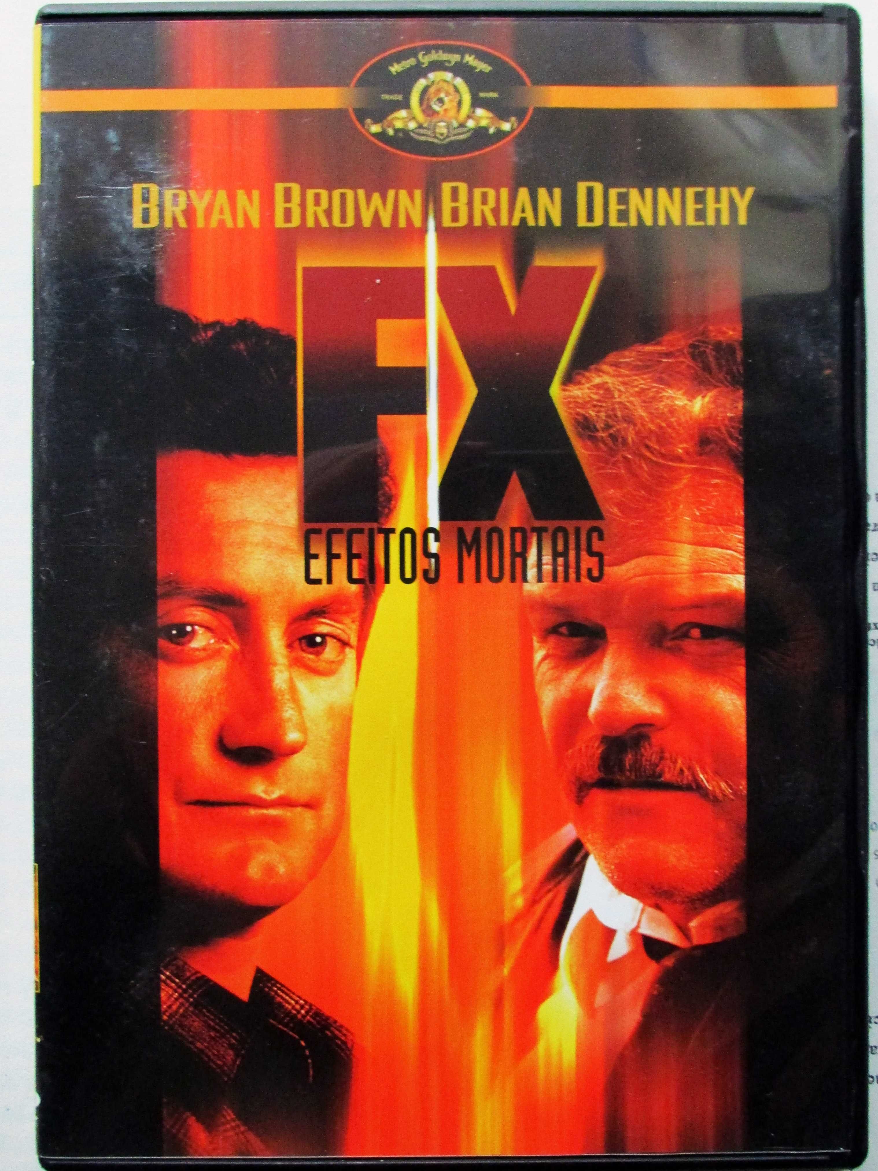 DVD FX - Efeitos Mortais, com Bryan Brown, Brian Dennehy, Diane Venora