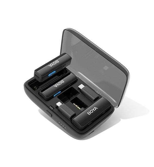 Boya BoyaLink 2шт бездротовий мікрофон Беспроводной Петличный Микрофон