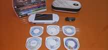 PlayStation - PSP - 3004 branca + jogos