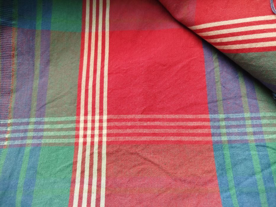 Materiał, tkanina, świąteczna, kupon