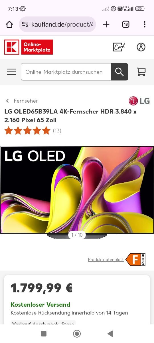 Telewizor OLED B3 LG/ Philips OLED różne modele