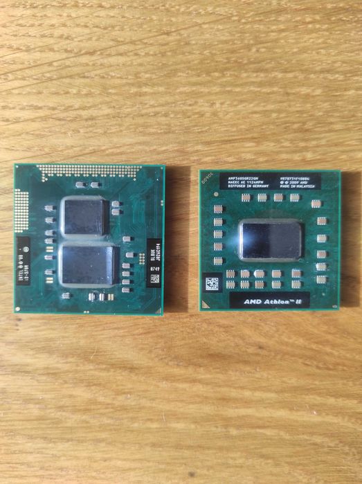 Процессор Intel Core i3-370M  2.4 GHz , AMD Athlon II P360 2.30 GHz