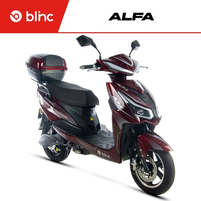 Skuter elektryczny BLINC ALFA 2000W BETA 72V ledy transport raty