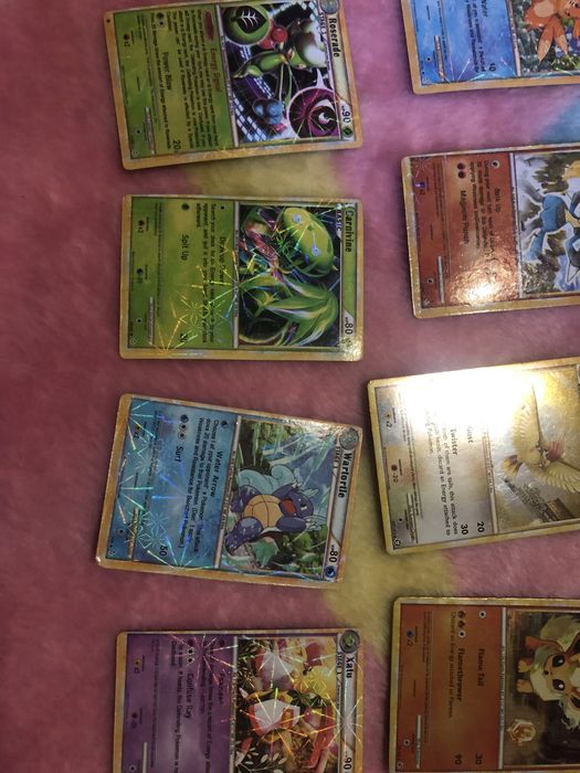 Cartas pokemon brilhantes