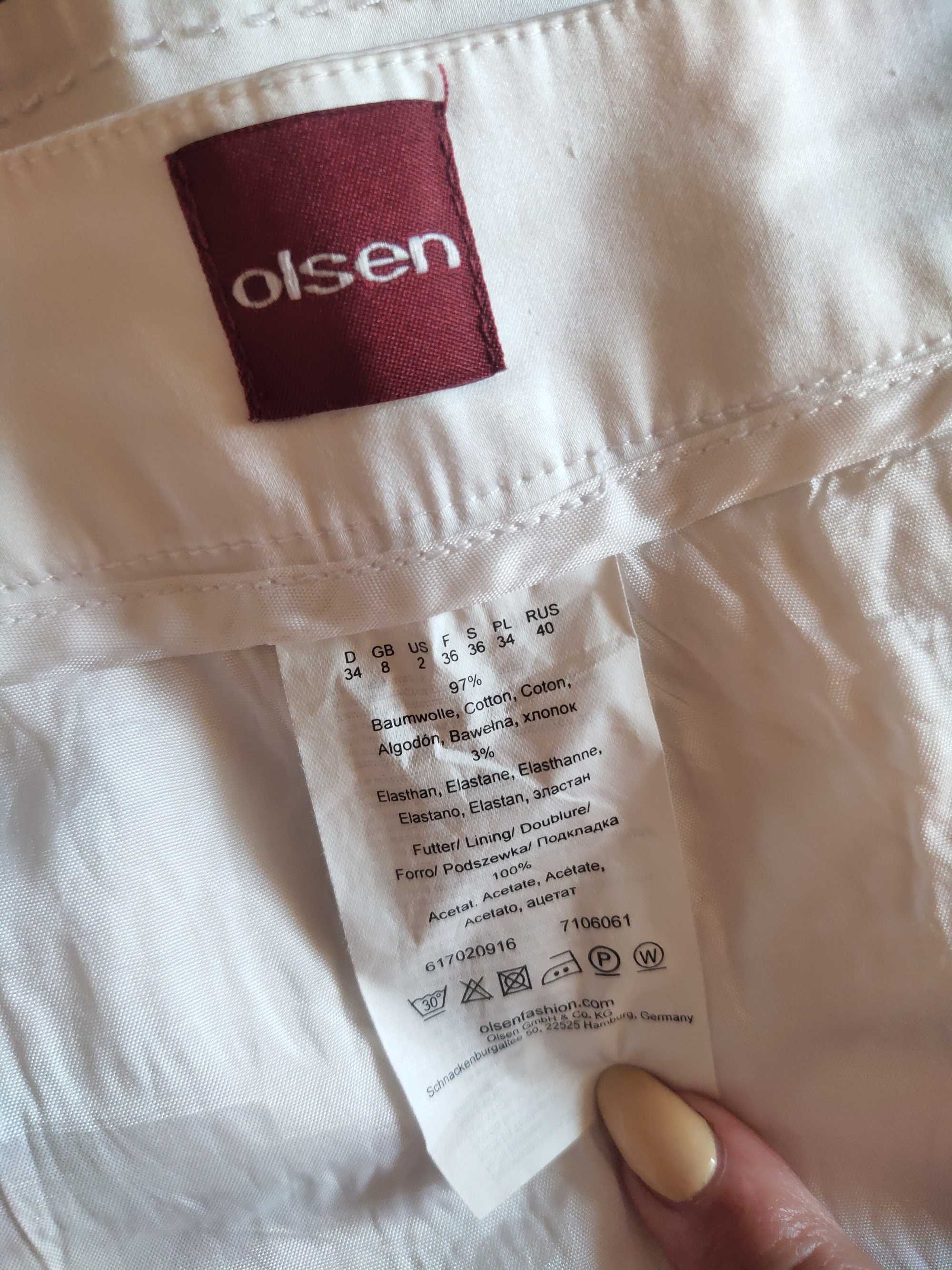 Белая юбка-карандаш Olsen, размер 44