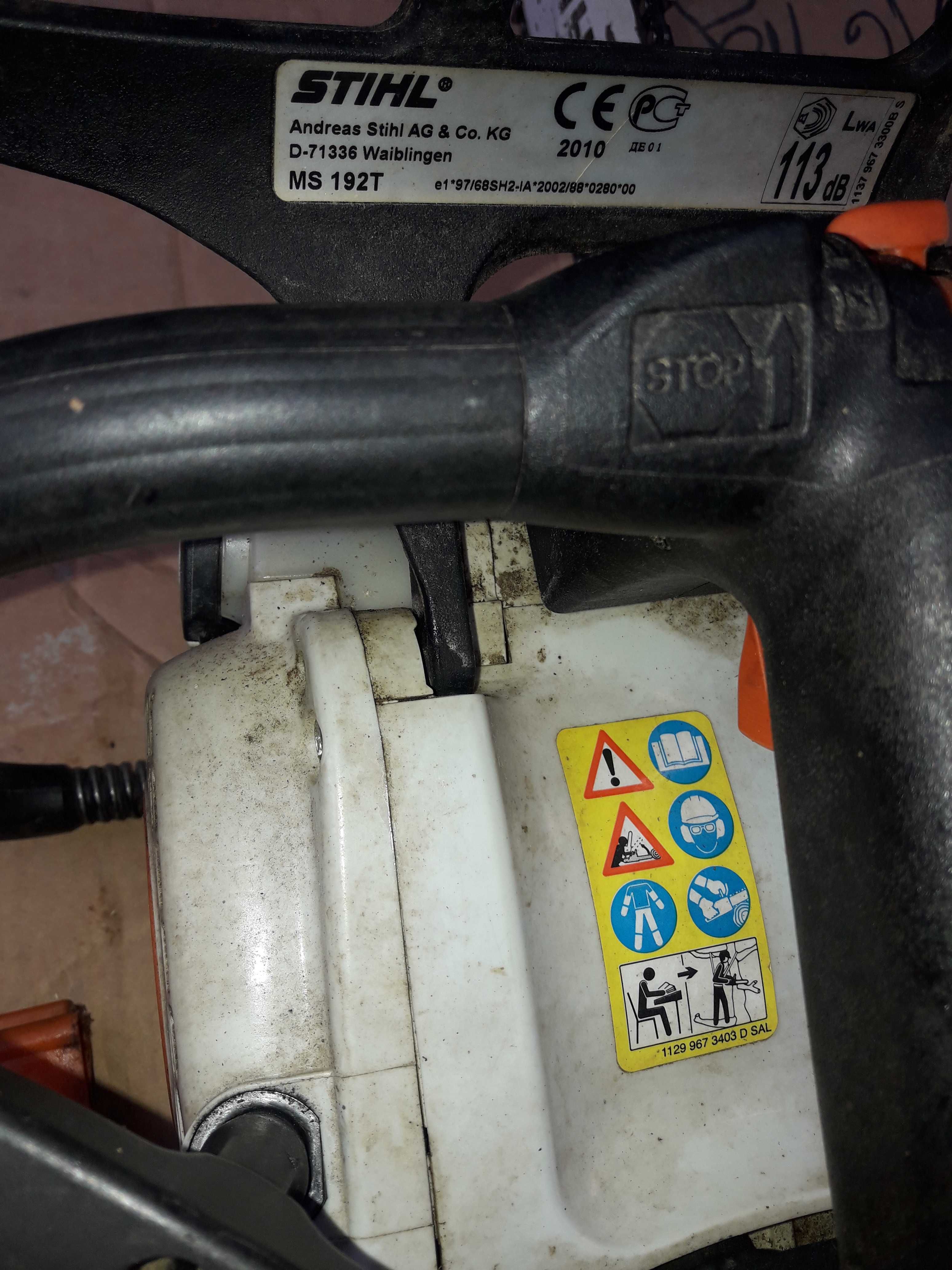 Piła spalinowa Stihl MS 192 T- 100% sprawna, malo używana