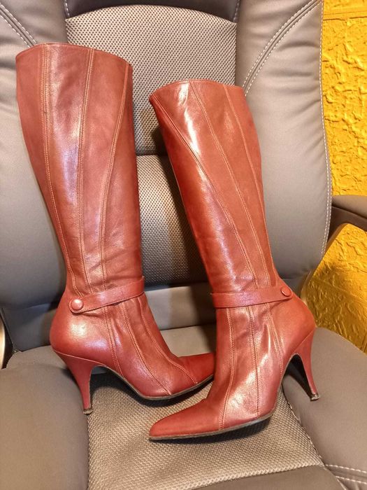 Botas de Luxo Vannel Em pele Nº35