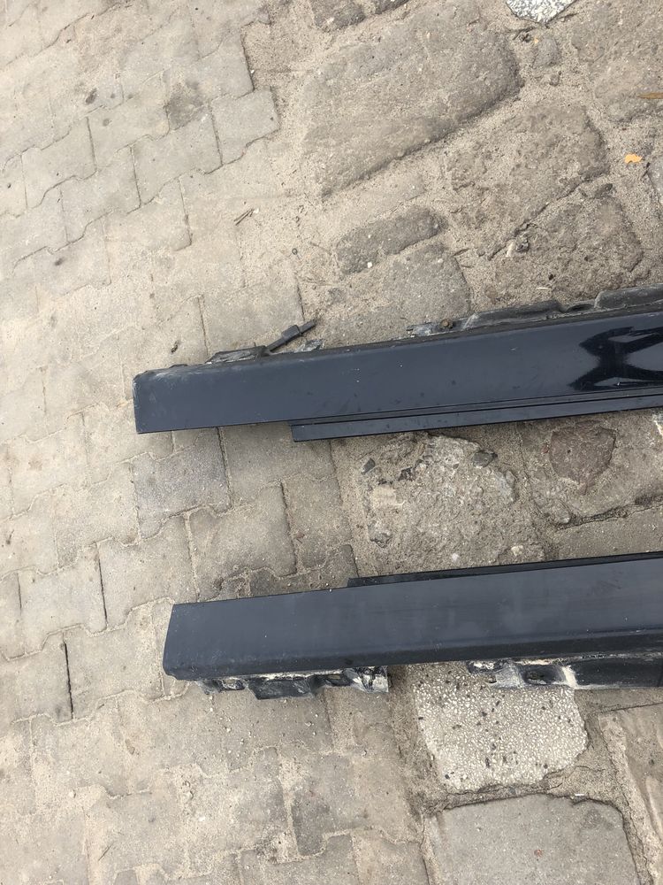 Nakladka progowa listwa prawa lewa bmw f10 f11 668 schwarz 2