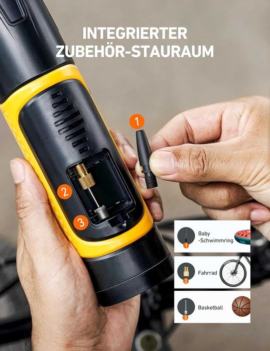 AstroAI Elektryczna pompka powietrza 150 psi (10,3 bara)