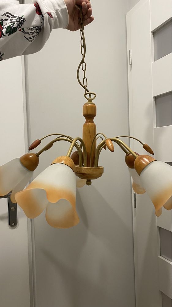 Lampa wiszaca - kwiat