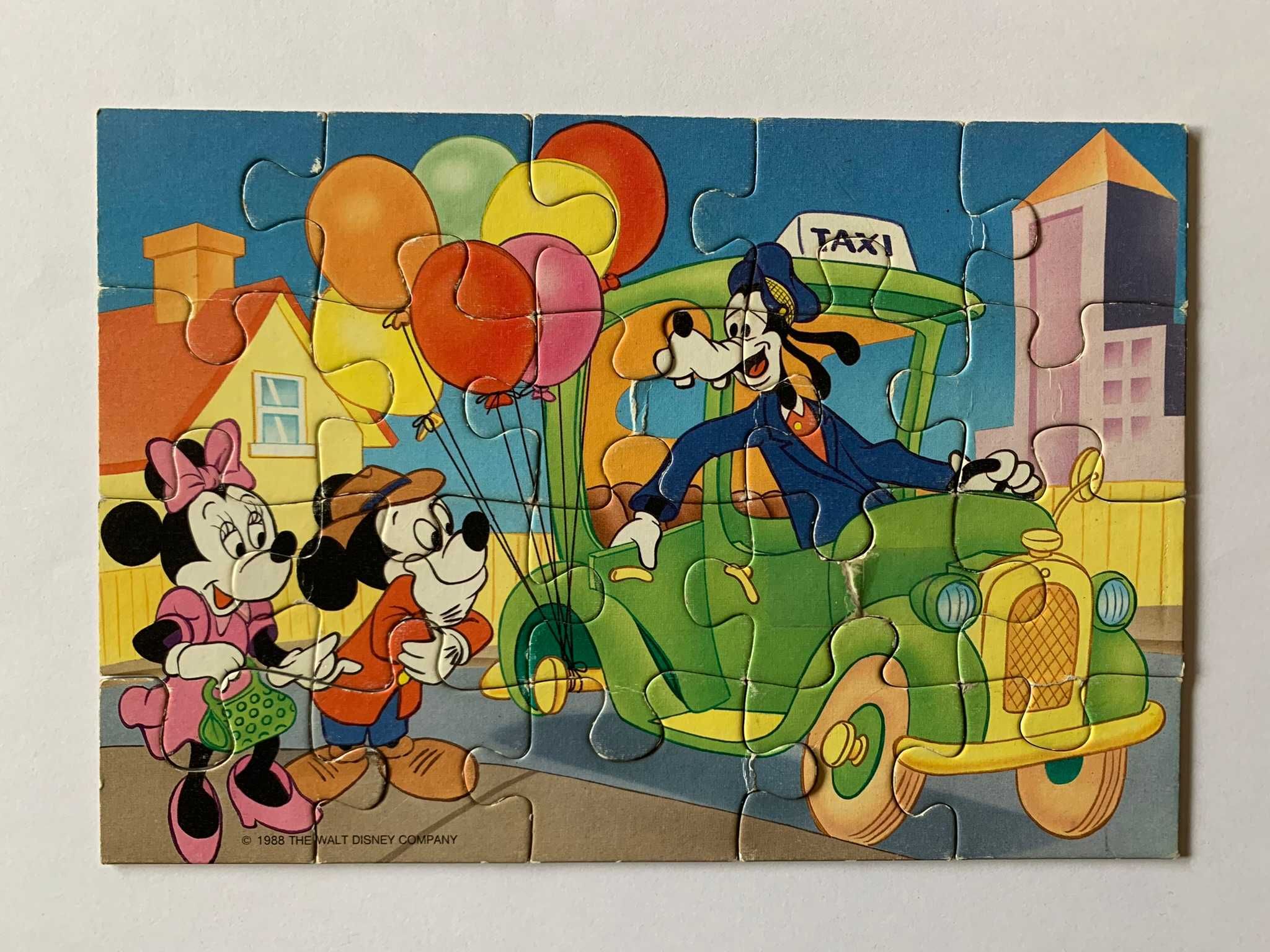 puzzle walt disney myszka miki 2 zestawy