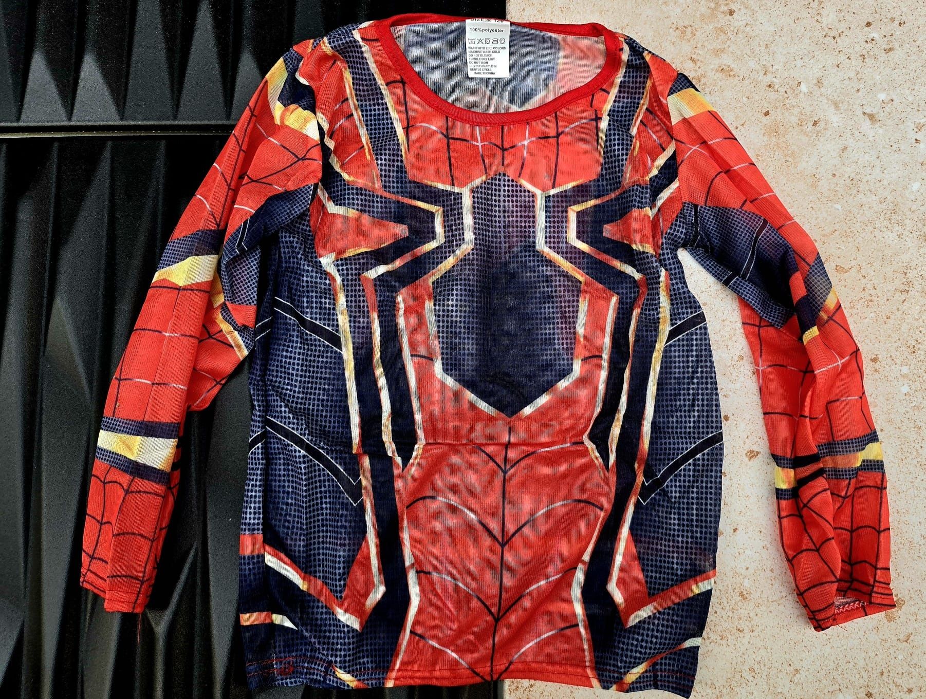 Ekstra strój przebranie dla dzieci Iron Spider-Man rozmiar S nowy