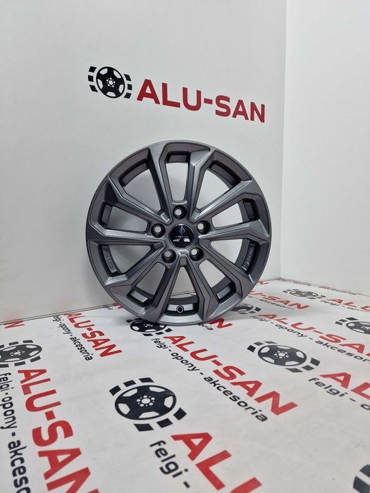 NOWE ALUFELGI MITSUBISHI 16" 5x114,3 Outlander Eclipse Grafit Mat