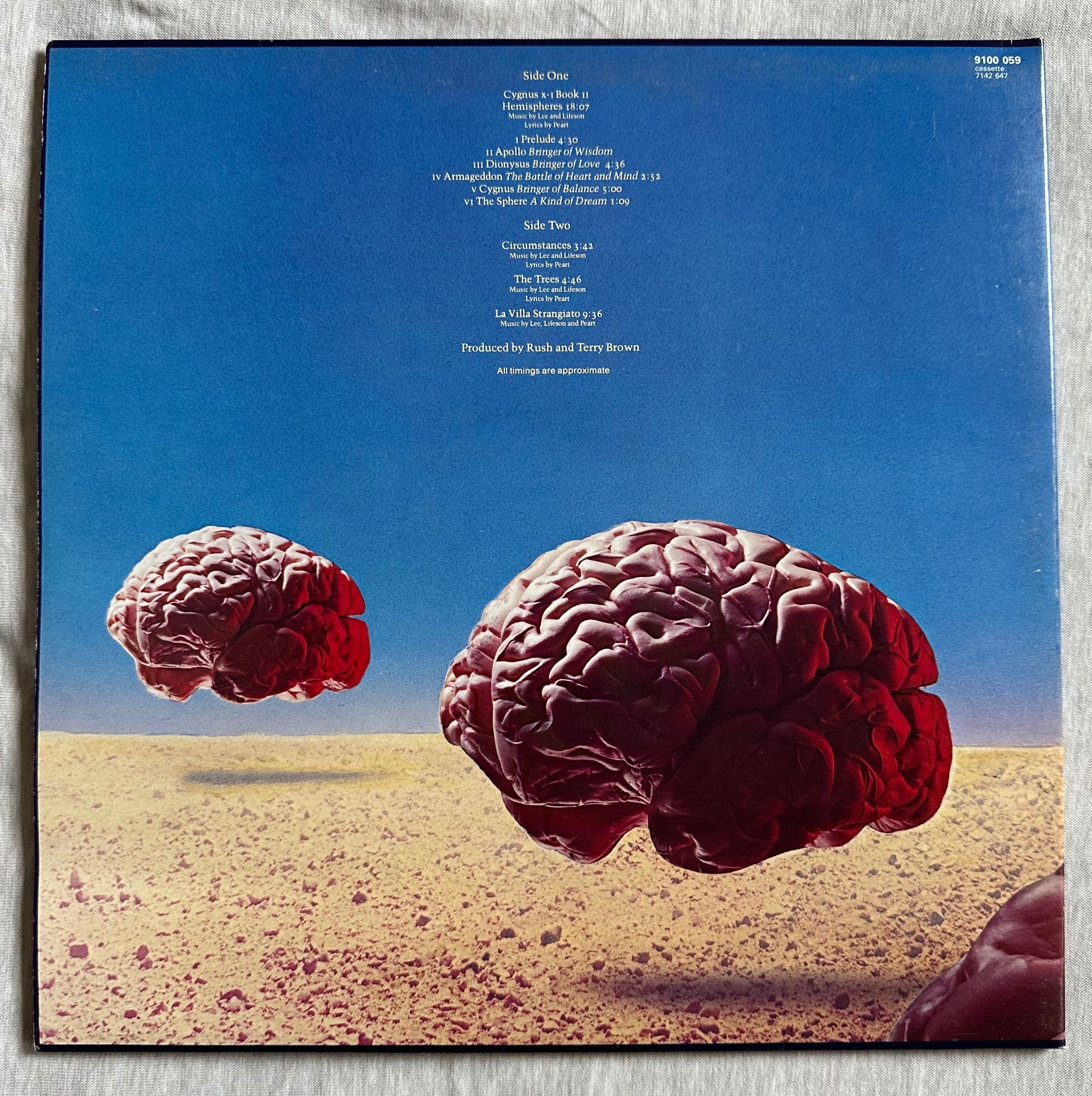 Rush – Hemispheres (1978) – LP Winyl – Stan BDB – Kultowy album