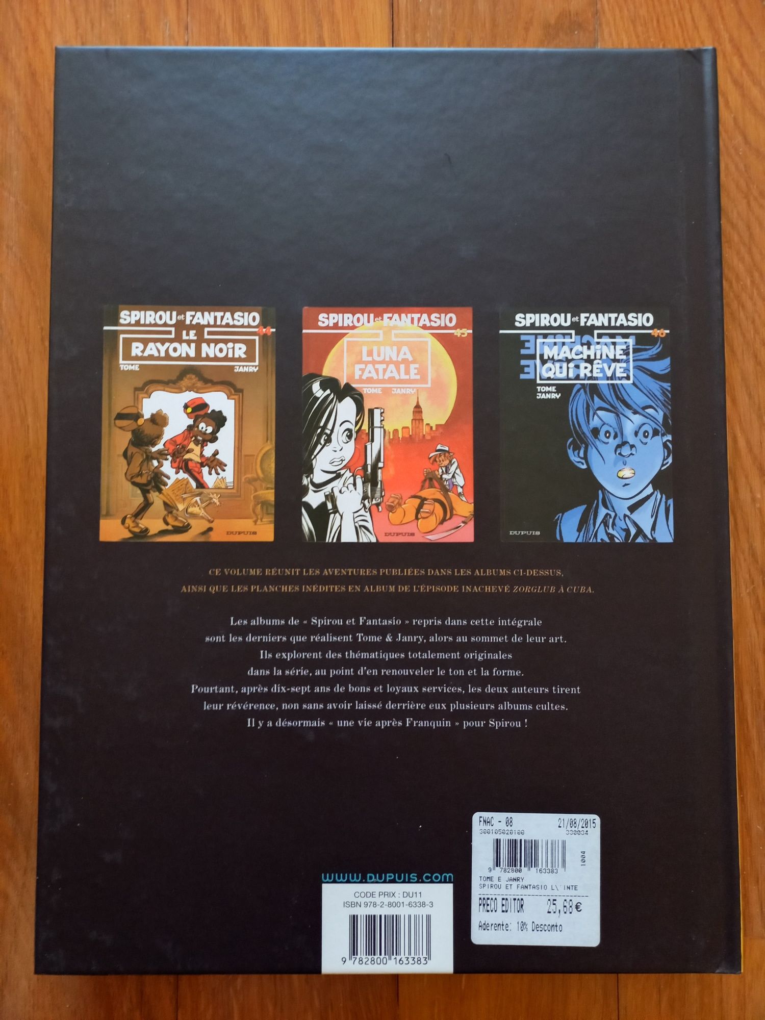 BD Intégrale Spirou et Fantasio