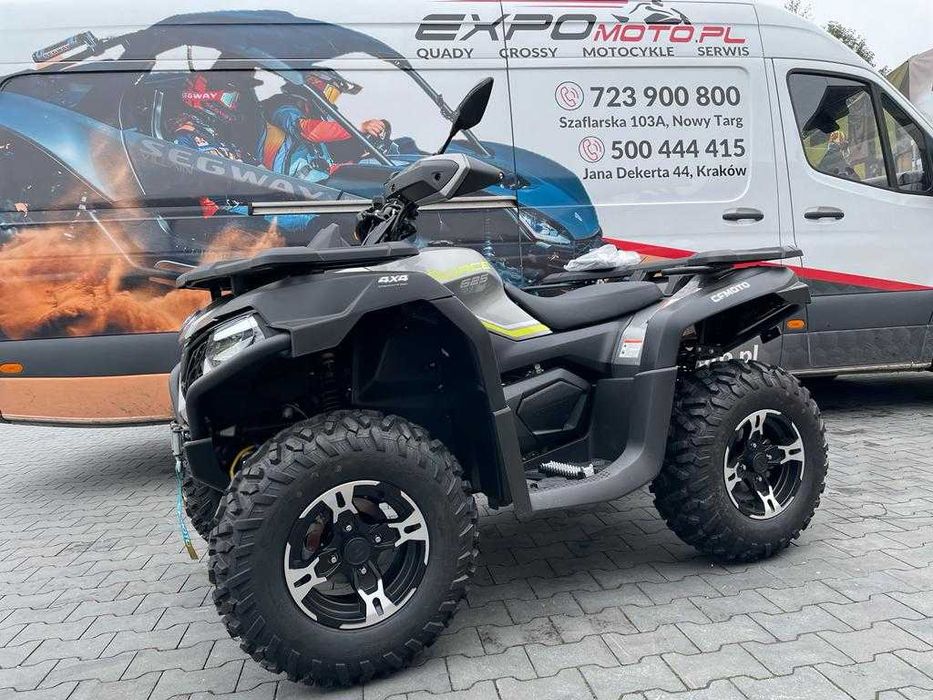 CF MOTO CFORCE 625S EPS 2024 GREY*Pług+Kufer*Vat23%*RATY*Transdo150