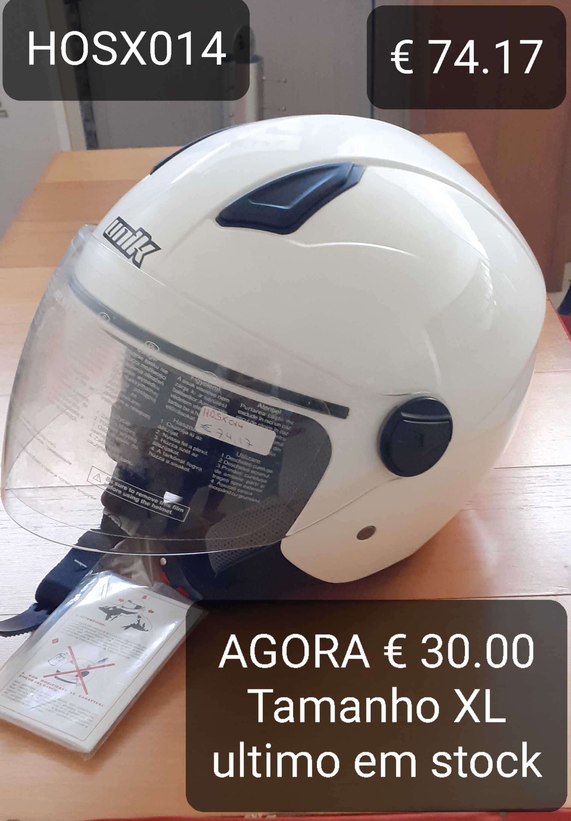 Capacetes para moto