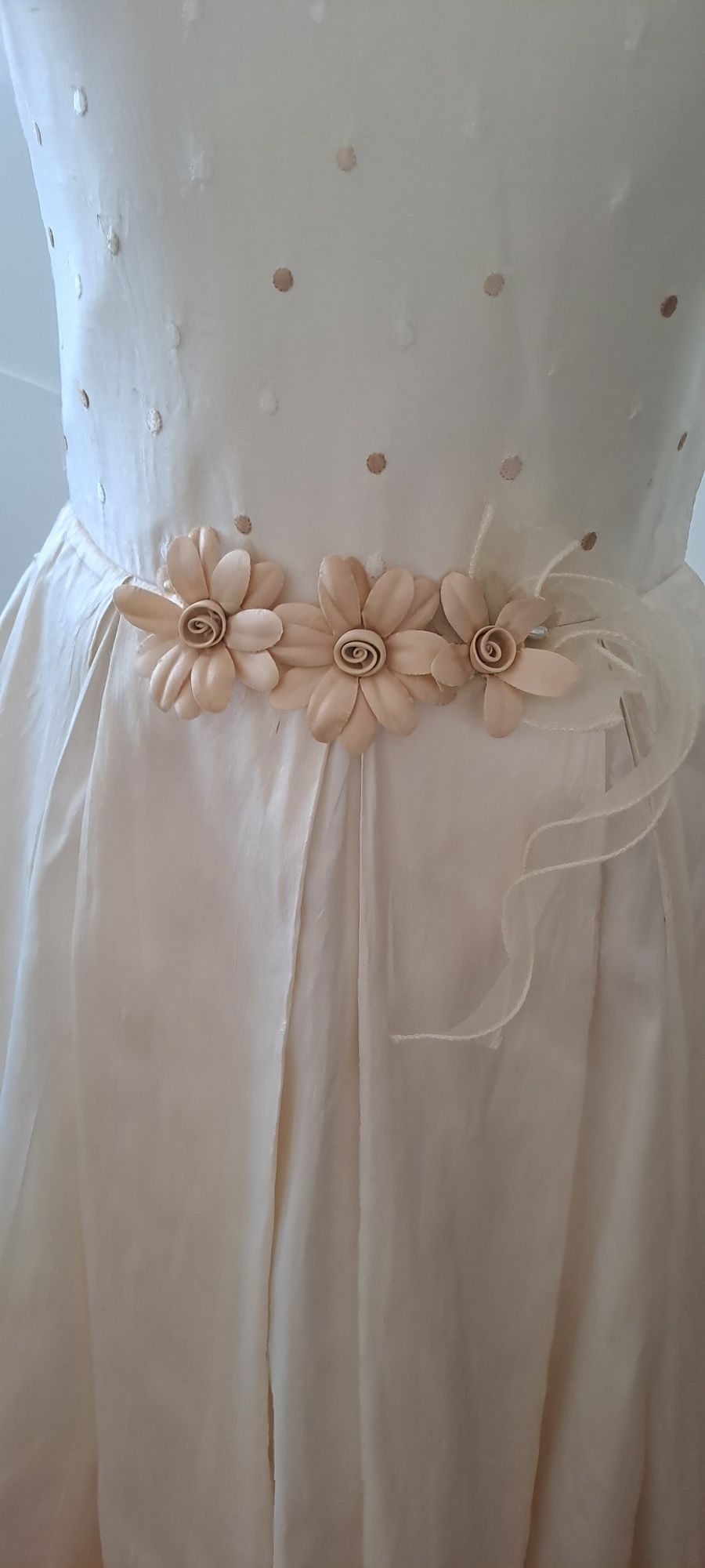 Vestido Cerimónia Seda Selvagem 6/7 Anos