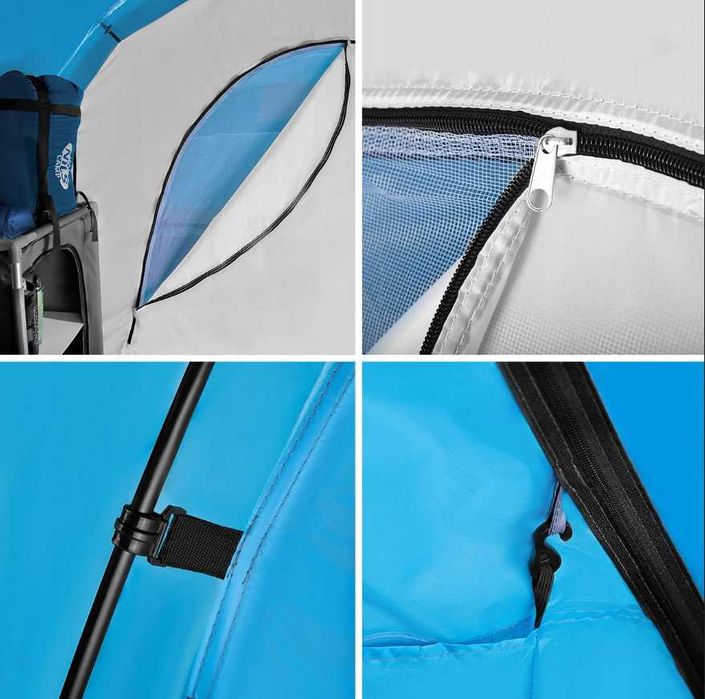 Nowy Namiot Turystyczny Kempingowy 4 Osobowy Duży 3000mm 230x260x150