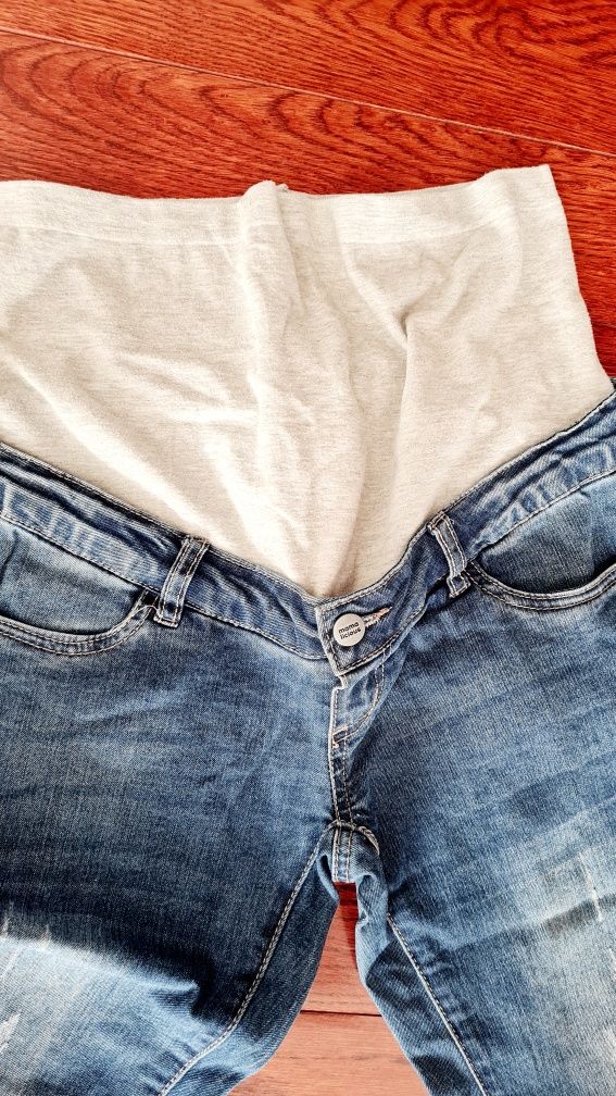 Spodnie jeansy ciążowe. 32x27